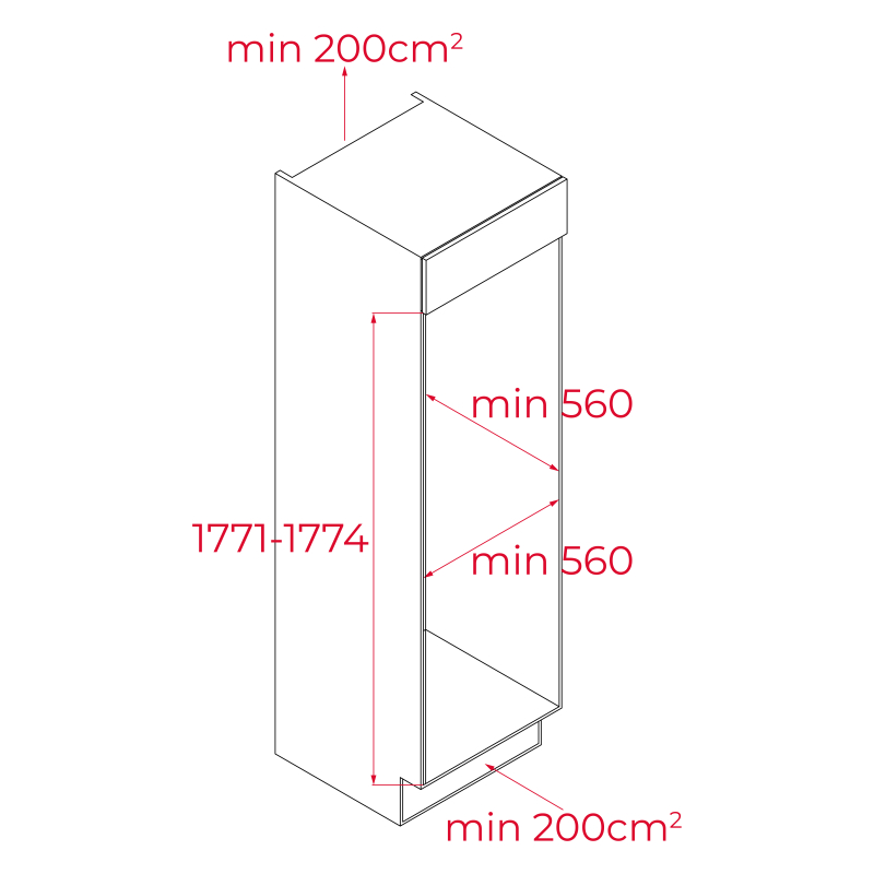 Integreeritav külmik Teka RBF 73380 FI - Image 10