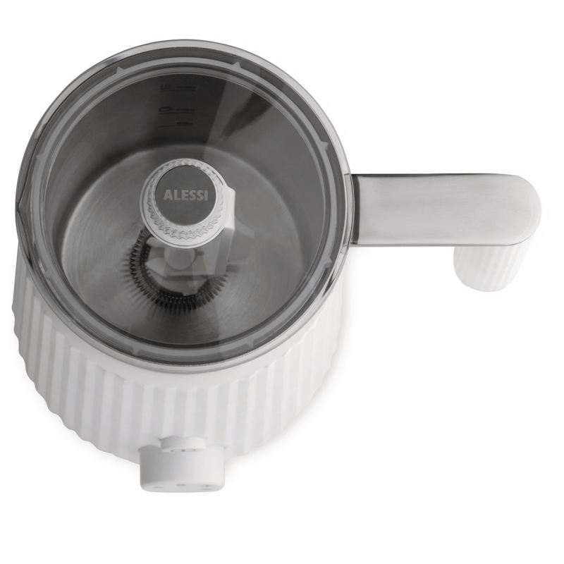 Piimavahustaja Plisse Alessi MDL13W, valge - Image 3