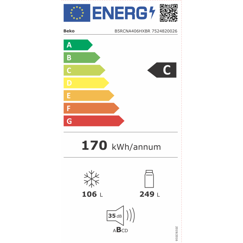 Külmik Beko B5RCNA406HXBR - Image 7