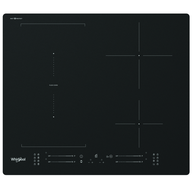 Induktsioonplaat Whirlpool WFS7560NEBM must matt