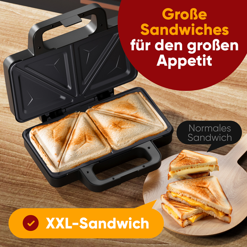 Võileivagrill ProfiCook PCST1315 inox - Image 5