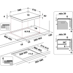 Keraamiline pliidiplaat Whirlpool AKT801NE - Image 2