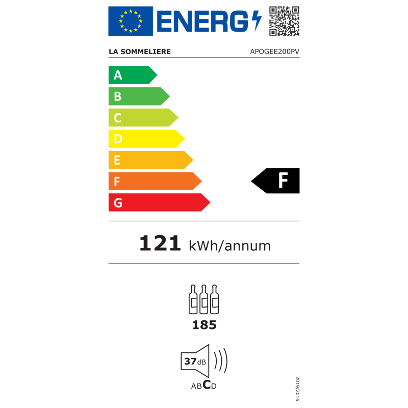 Veinikülmik La Sommeliere APOGEE200PV - Image 6
