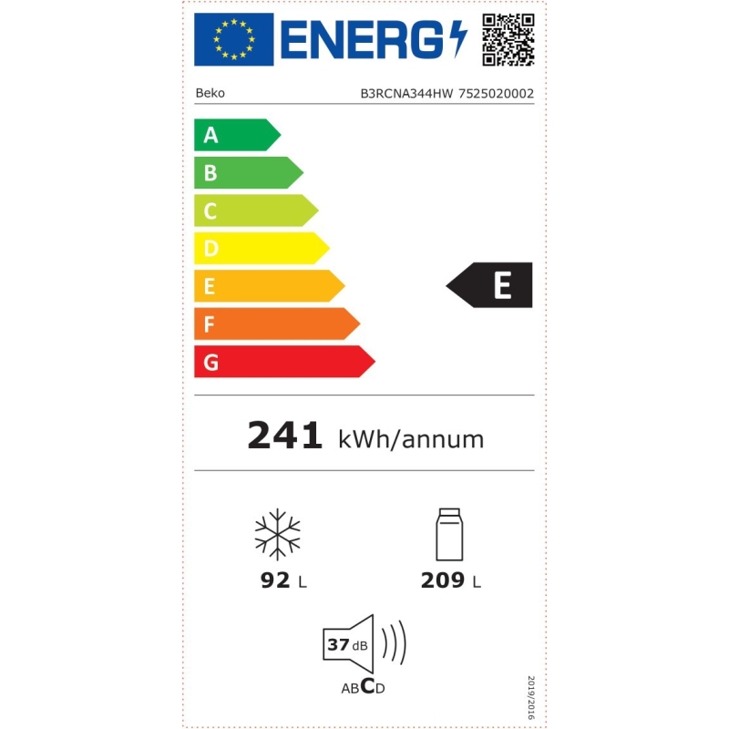 Külmik Beko B3RCNA344HW - Image 6