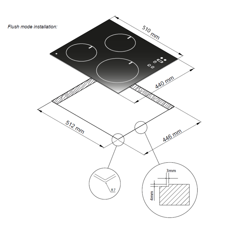 Induktsioonplaat Greentek BIM430 - Image 4