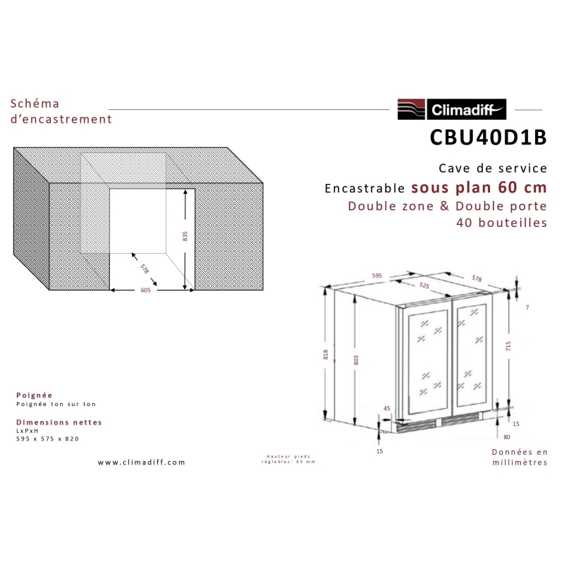 Veinikülmik Climadiff CBU40D1B - Image 5
