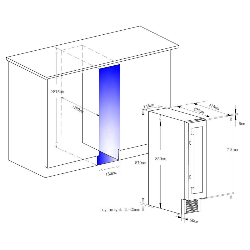 Veinikülmik Climadiff CBU7S1B - Image 4