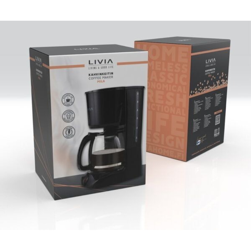 Kohvimasin Livia CM1012B - Image 3
