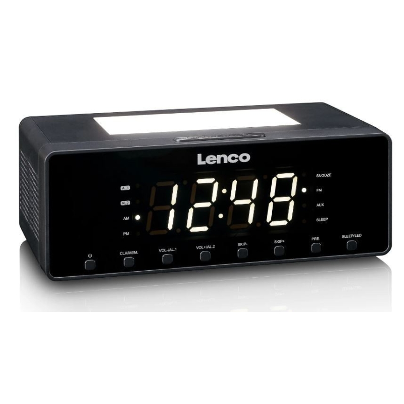 Kellraadio öövalgustusega Lenco CR540BK - Image 2