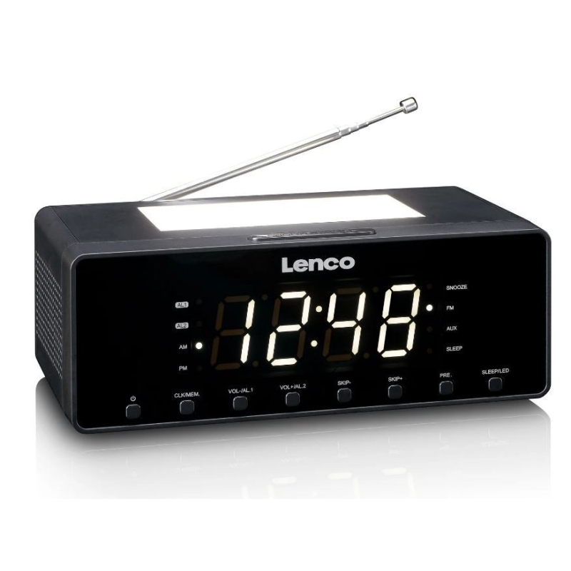 Kellraadio öövalgustusega Lenco CR540BK - Image 3