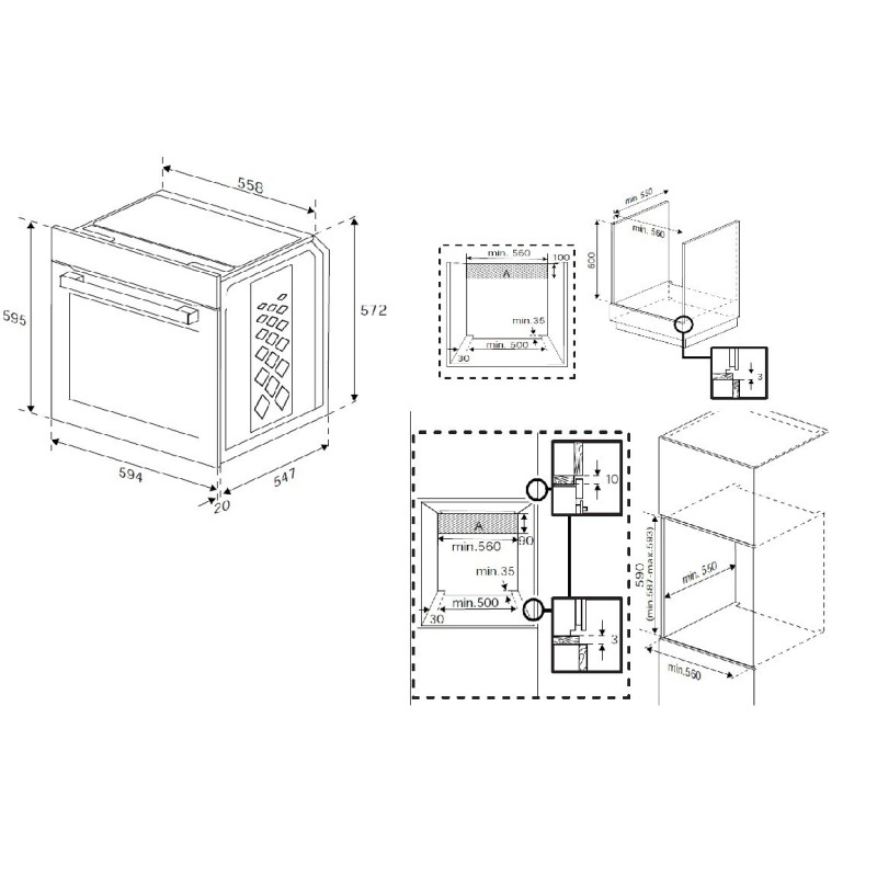 Integreeritav ahi Beko BBIE13300XC - Image 4