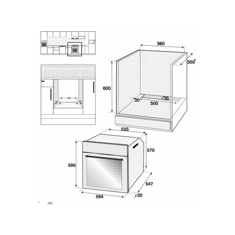Integreeritav ahi Beko BBIM13300ZGCSE - Image 5