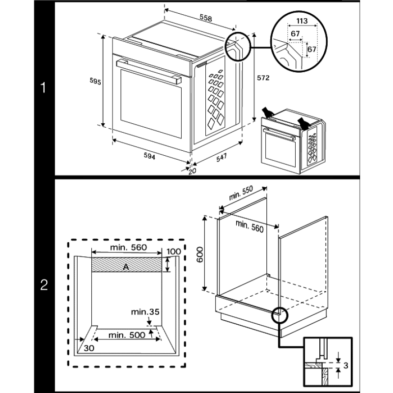 Integreeritav auruküpsetusega ahi Beko BCBIS17400KSBS - Image 5