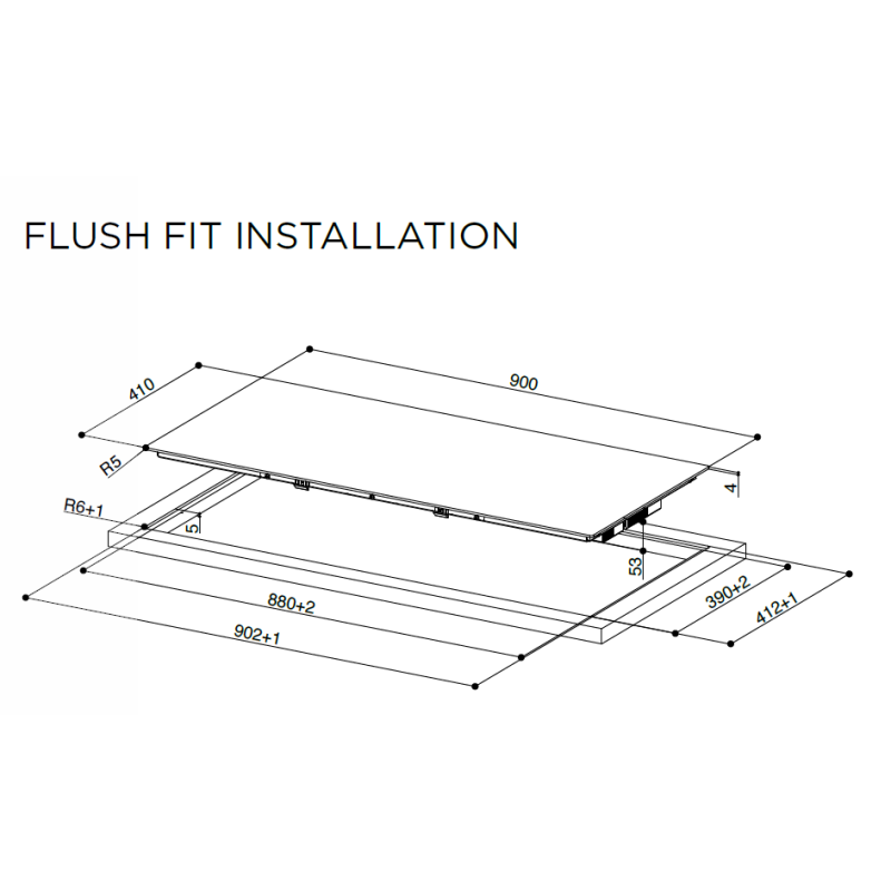 Induktsioonplaat Faber FCH Slim 94 BK KL - Image 4