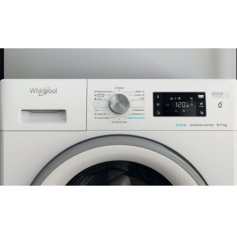 Kuivatiga pesumasin Whirlpool FFWDB976258SVEE - Image 4