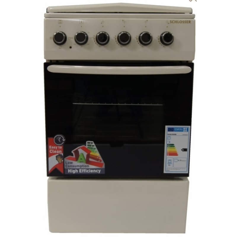 Gaasipliit elektriahjuga Schlosser FS5406MAZC - Image 2