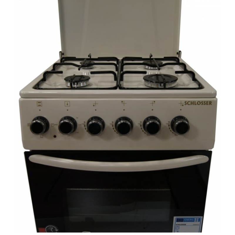 Gaasipliit elektriahjuga Schlosser FS5406MAZC - Image 4