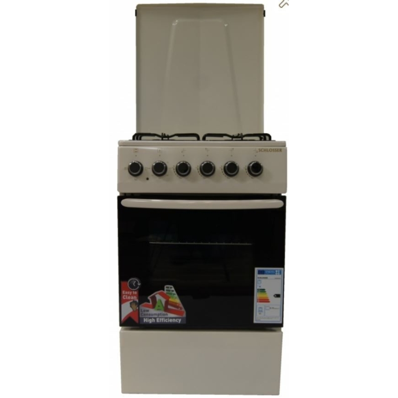 Gaasipliit elektriahjuga Schlosser FS5406MAZC