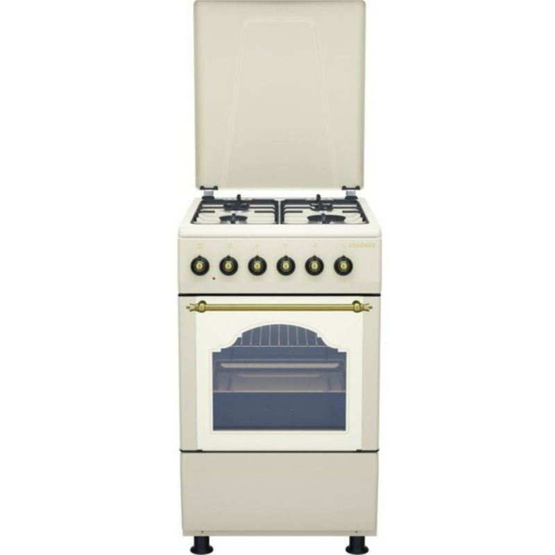 Gaasipliit elektriahjuga Schlosser FS5406MAZCR