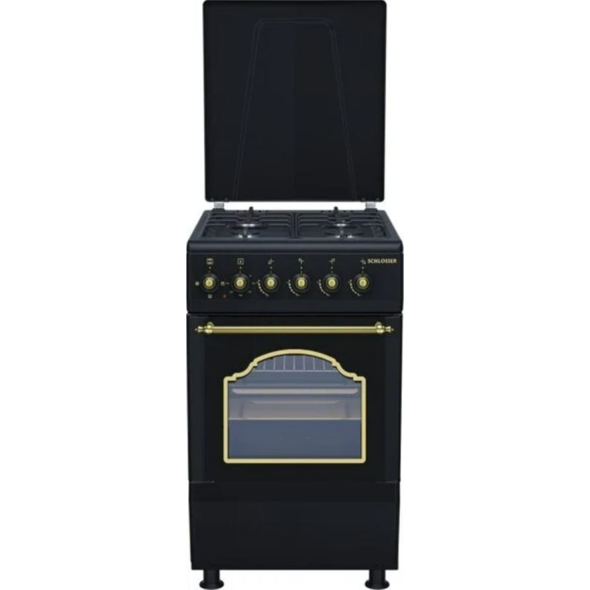 Gaasipliit elektriahjuga Schlosser FS5406MAZDR