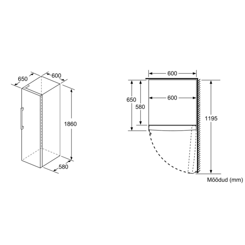 Sügavkülmik Bosch GSN36VIEV - Image 6
