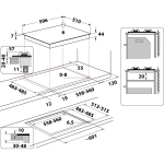 Gaasipliidiplaat Hotpoint HAGS61FWH - Image 4