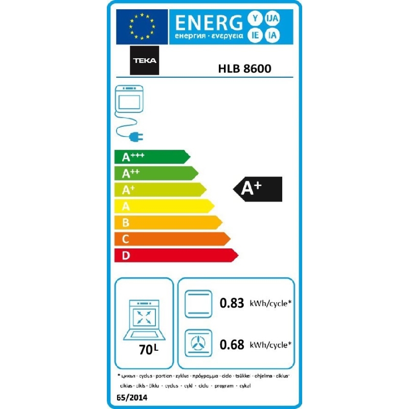 Integreeritav ahi Teka HLB8600ST kivihall - Image 6