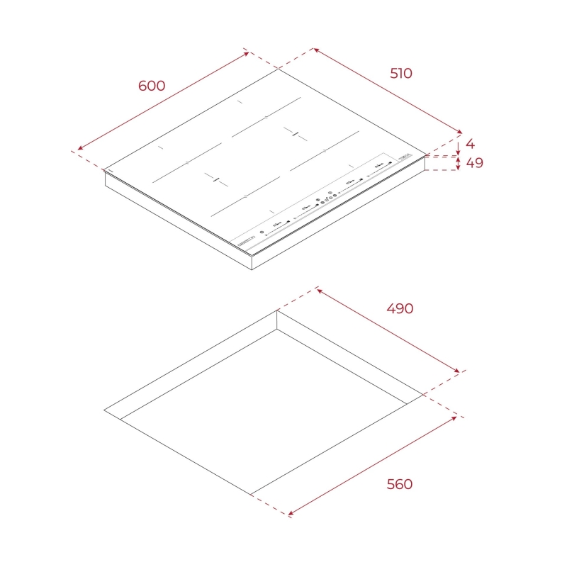 Induktsioonplaat Teka IBF 64-G1 MSP BM - Image 6