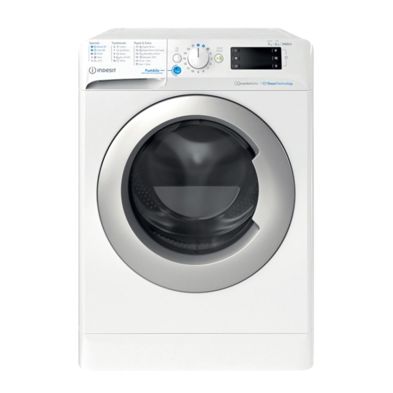 Pesumasin kuivatiga Indesit BDE76435WSVEE