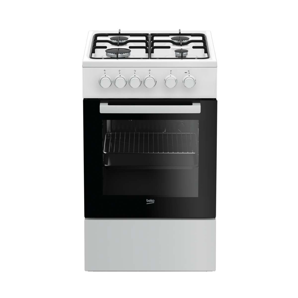 Gaasipliit elektriahjuga Beko FSS52020DW