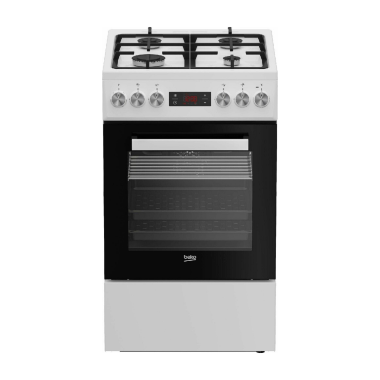 Gaasipliit elektriahjuga Beko FSM52332DWDT