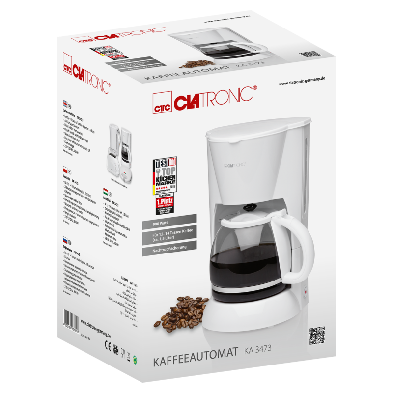 Kohvimasin Clatronic KA3473W - Image 5