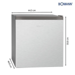 Külmik Bomann KB7245IX, inox - Image 4