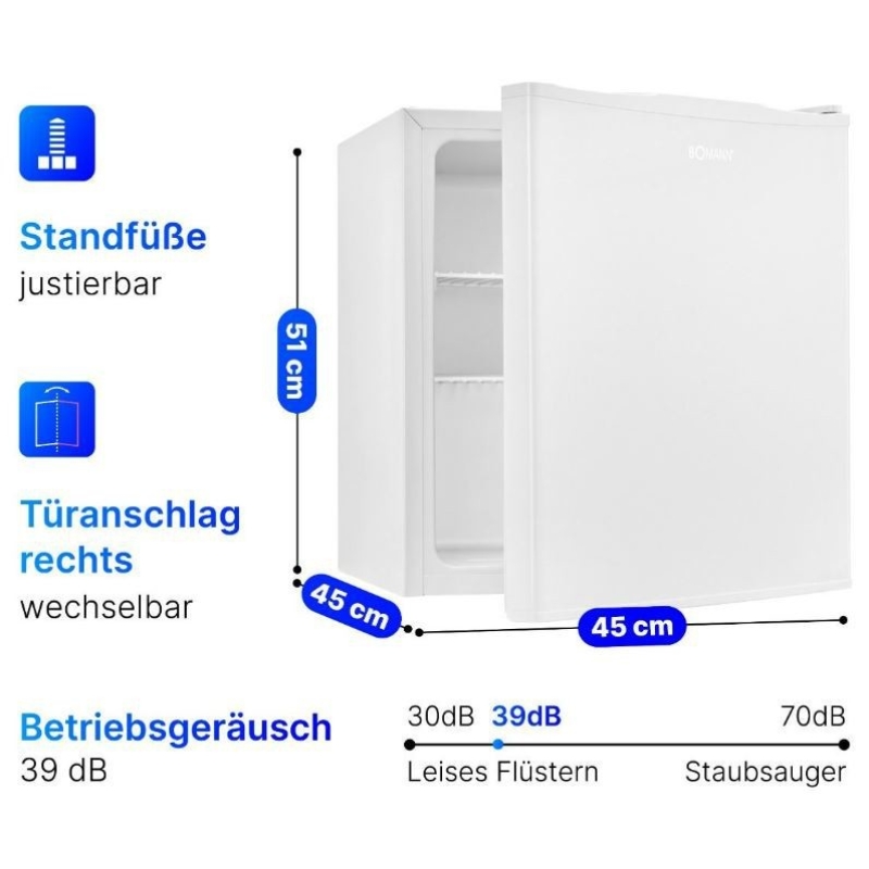 Jahekülmik Bomann KB7346W, valge - Image 5