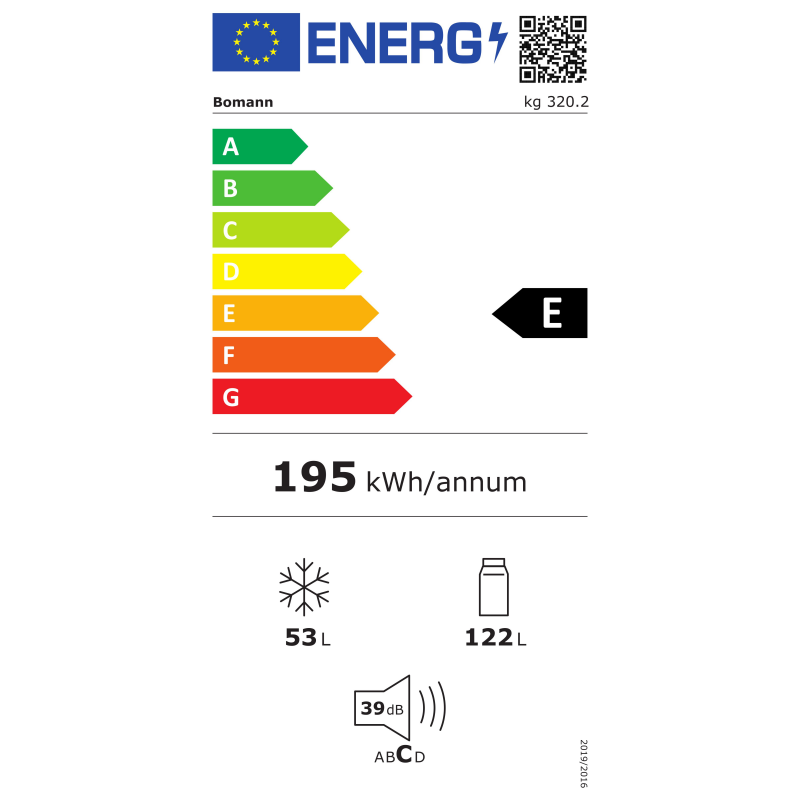 Külmik Bomann KG320.2IX inox - Image 6