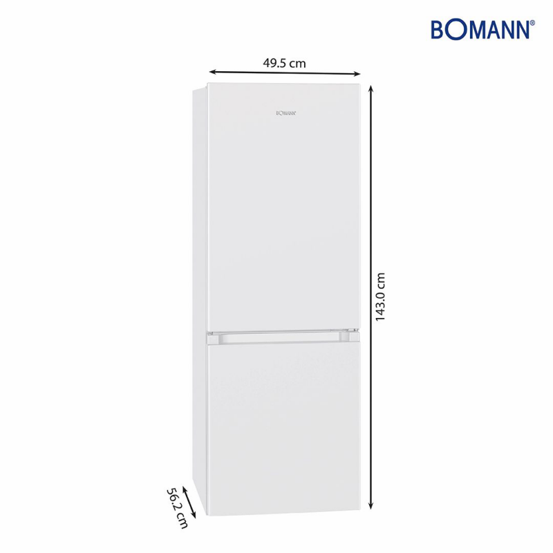 Külmik Bomann KG320.2W valge - Pilt 5