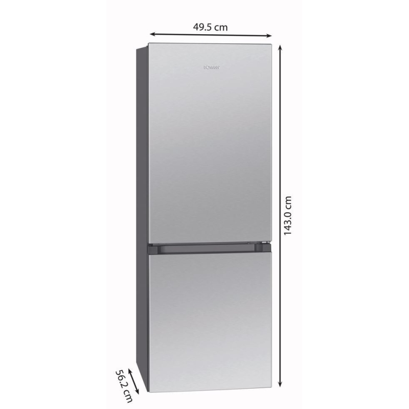 Külmik Bomann KG322.1iX, inox - Image 4