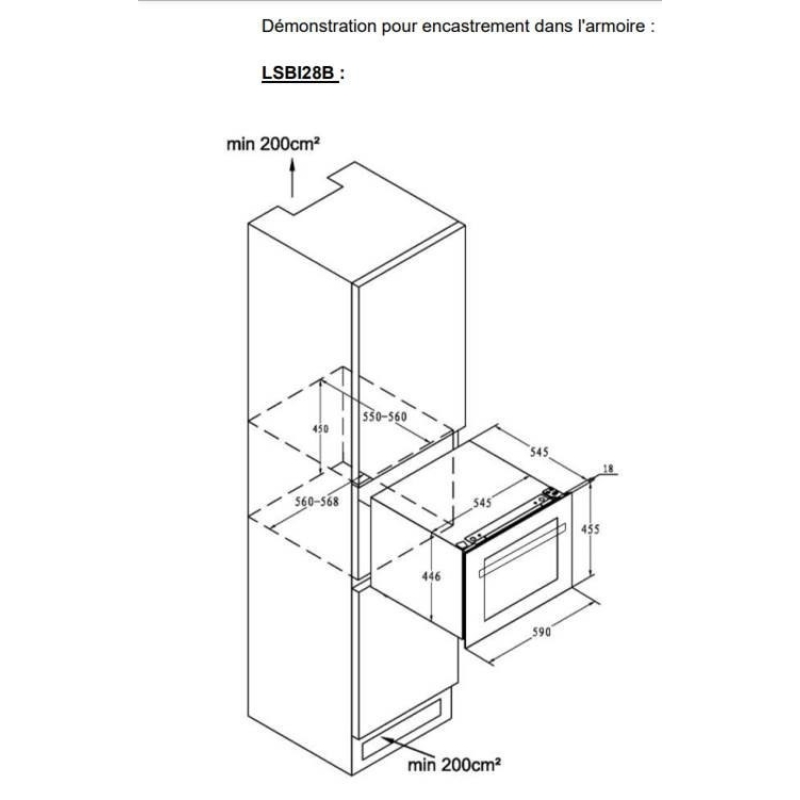 Integreeritav veinikülmik La Sommeliere LSBI28B - Image 5