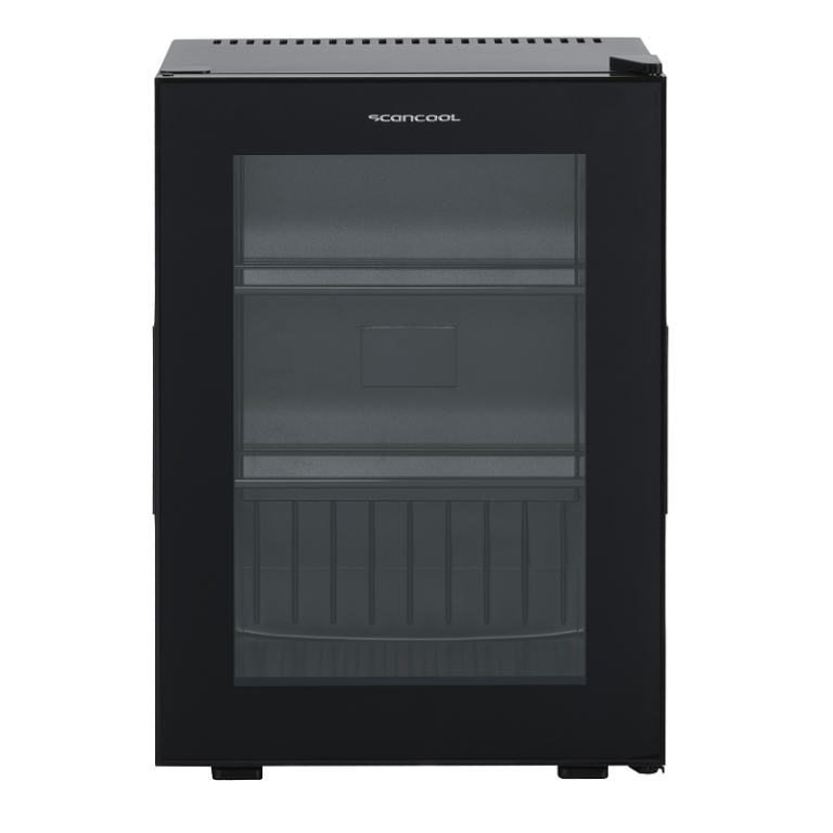 Klaasuksega minibaar Scandomestic MB34BGD