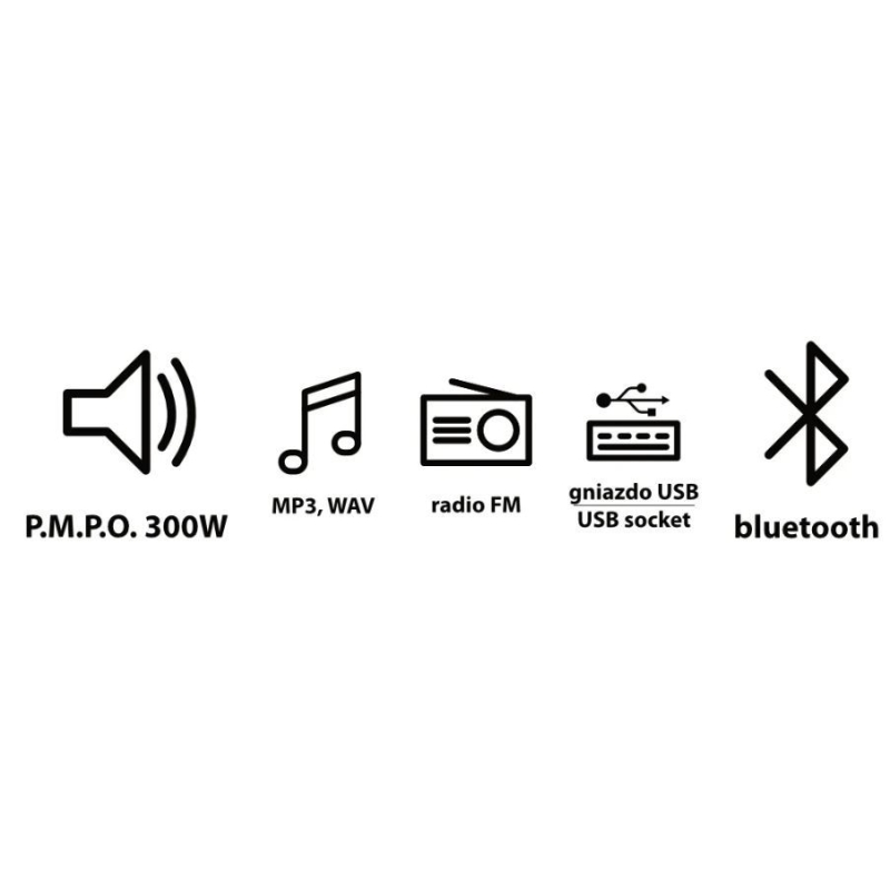Boombox Manta MM9210BT - Image 3