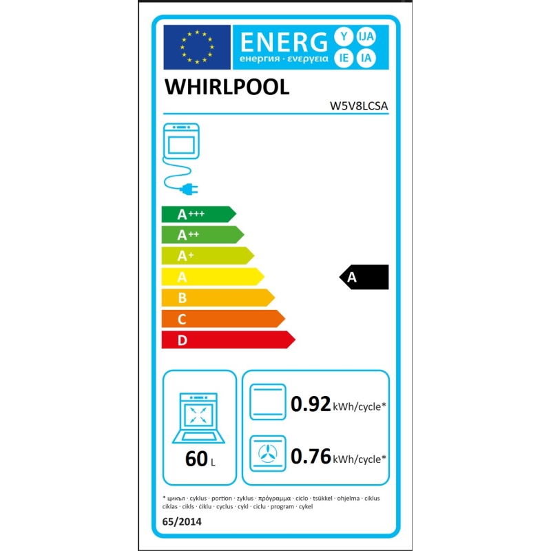 Keraamiline pliit Whirlpool W5V8LCSA - Image 6