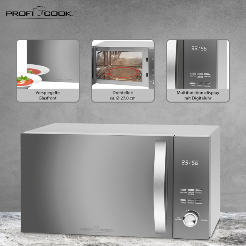 Mikrolaineahi ProfiCook MWG1176H - Image 3