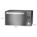 Mikrolaineahi vertikaalselt avaneva uksega Proficook MWG1204 - Image 5