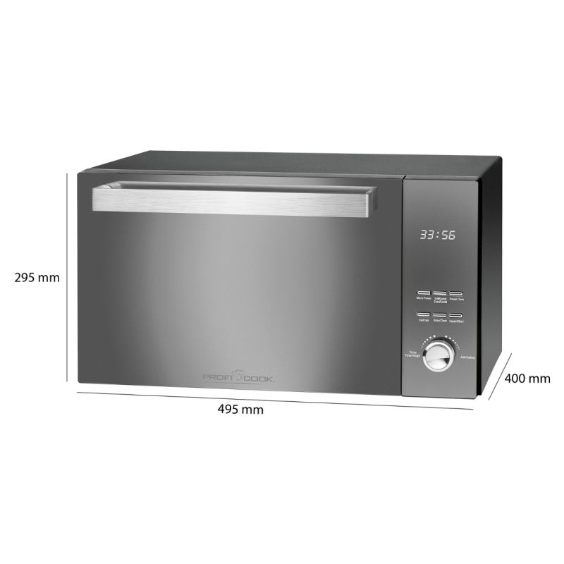 Mikrolaineahi vertikaalselt avaneva uksega Proficook MWG1204 - Image 5