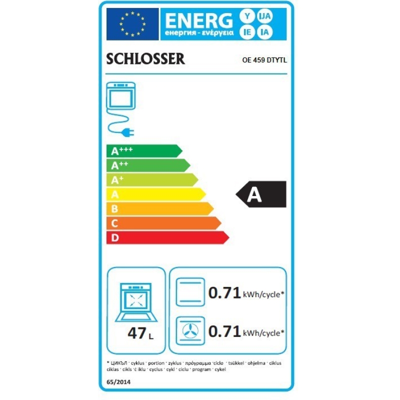 Integreeritav ahi Schlosser OE459DTYTL - Image 6