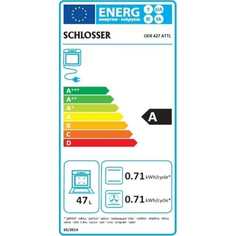 Integreeritav ahi Schlosser OER417AT - Image 3