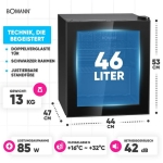 Klaasuksega külmik Bomann KSG7291 - Image 2
