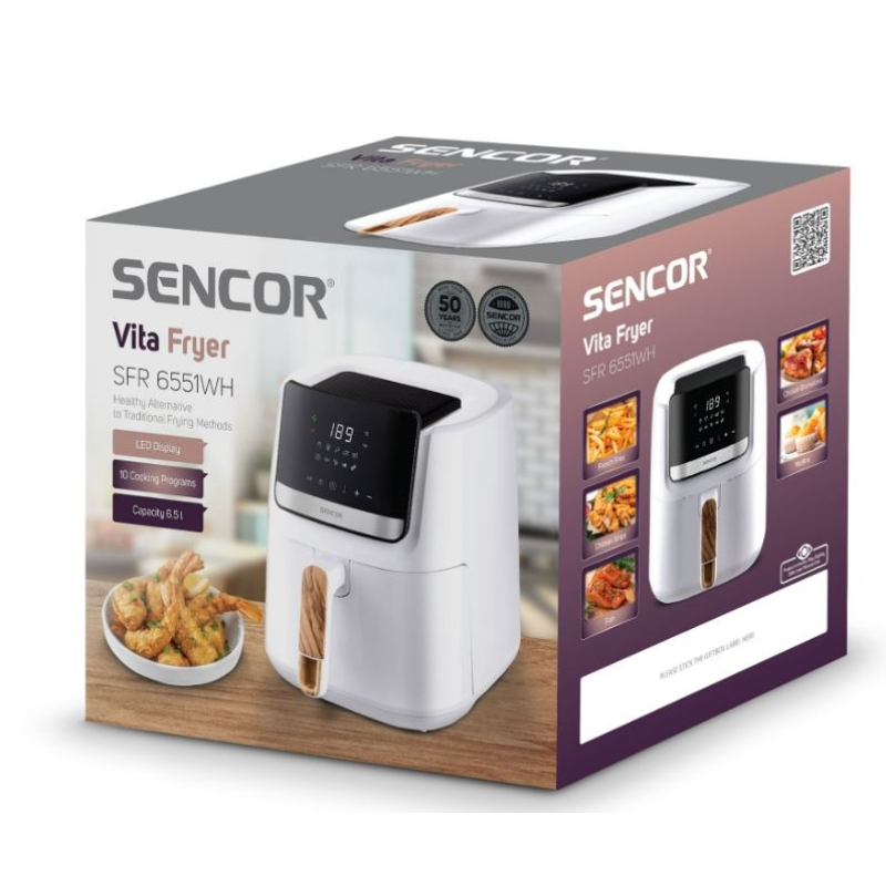 Kuumaõhufritüür Sencor SFR6551WH, valge - Image 8