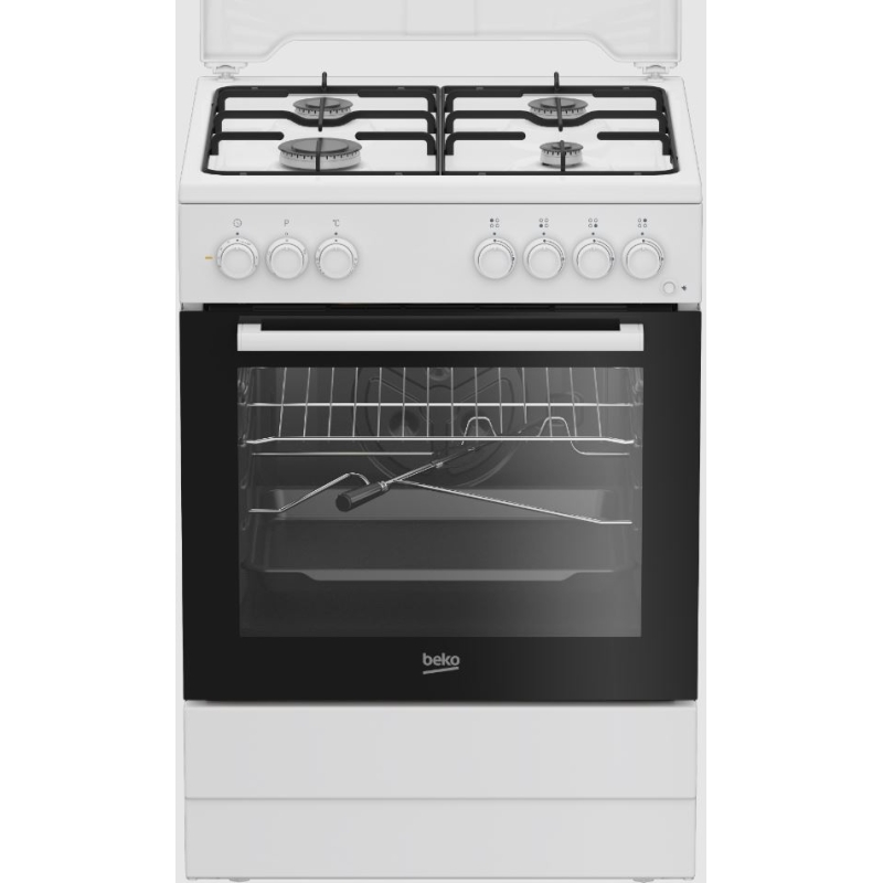 Gaasipliit elektriahjuga Beko FBST62110DW
