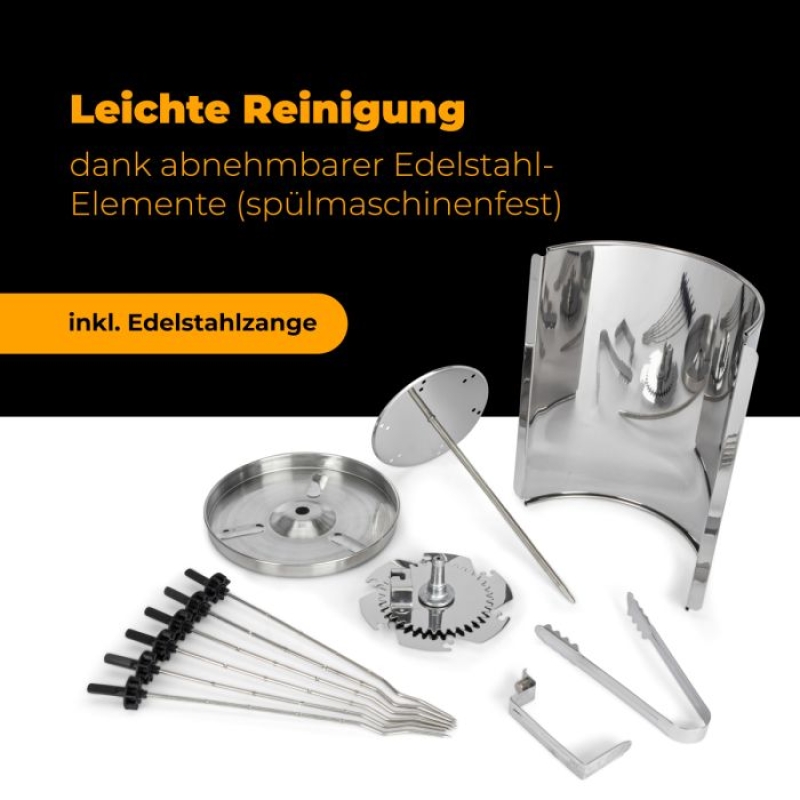 Kebabimasin Clatronic DVG3686BL - Image 6